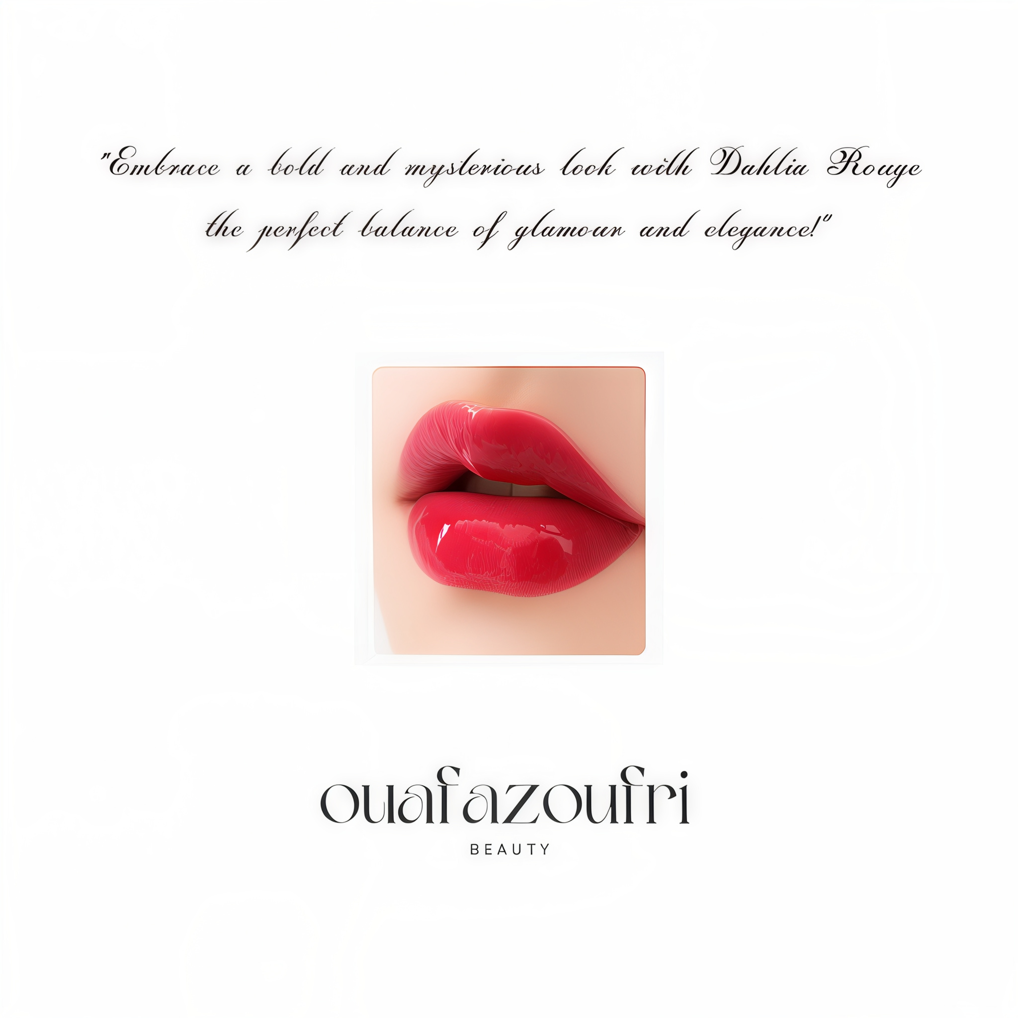 01 Dahlia Rouge - Deep Wine Red