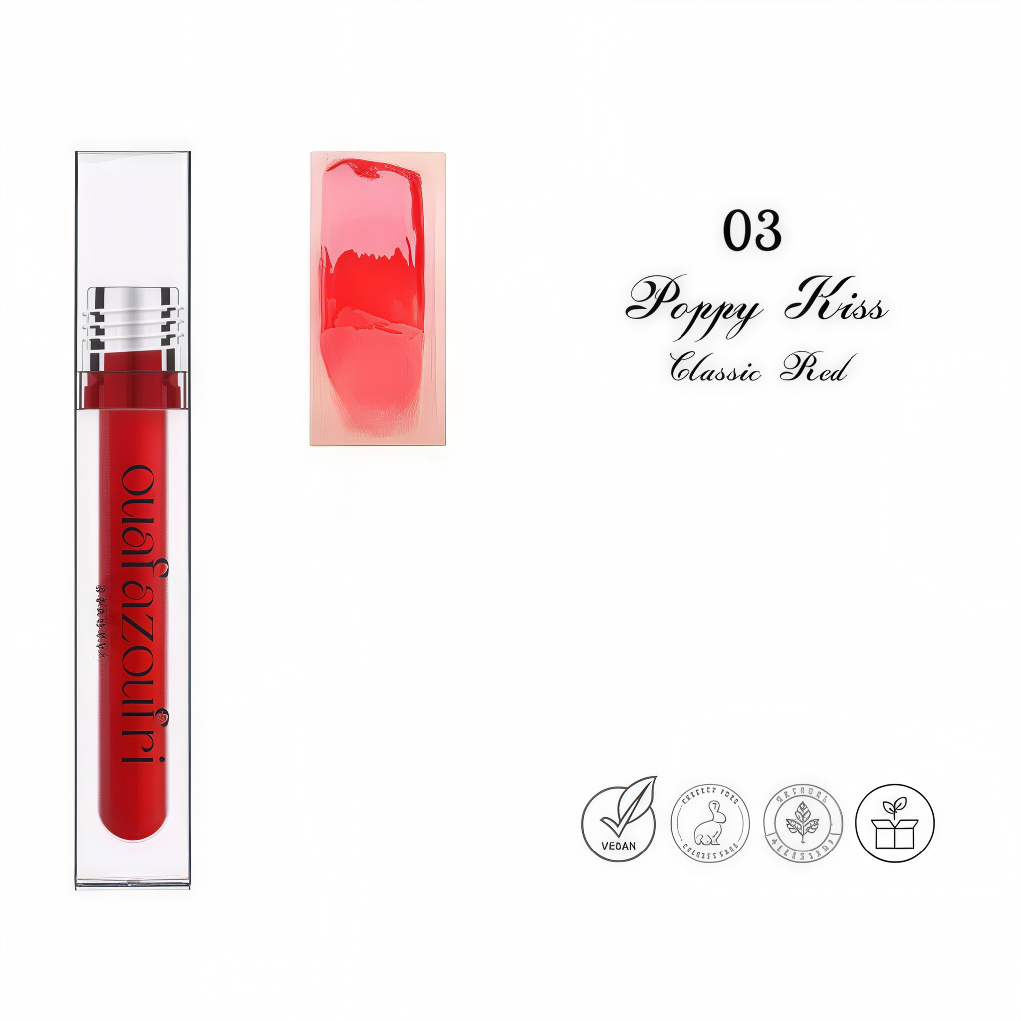 03 Poppy Kiss - Classic Red